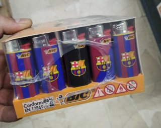 Confezione da 50 accendini BIC F.C. Barcelona