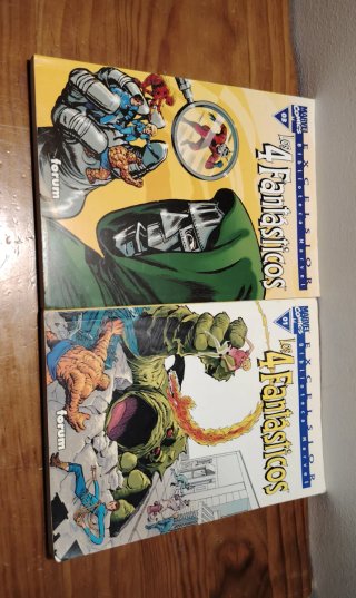 Los 4 Fantásticos 1 y 3, Biblioteca Marvel