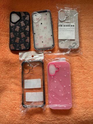 Confezione da 5 custodie per iPhone 17