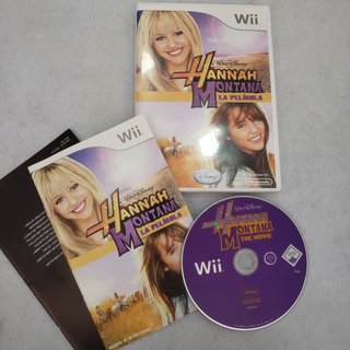 Videojuego Wii Hannah Montana La Pelicula