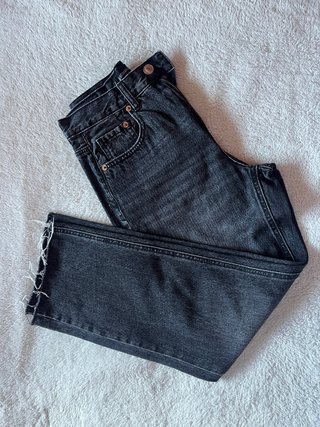 Pantalón vaquero negro Stradivarius D98