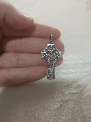 Colgante Cruz Celta Acero