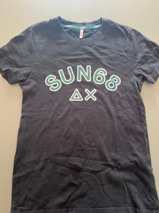 T-shirt Sun 68 nera 10 anni