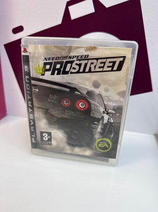 Videojuego PS3 need for speed prostreet