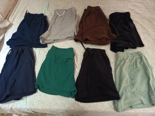 Lote de 8 Pantalones Cortos