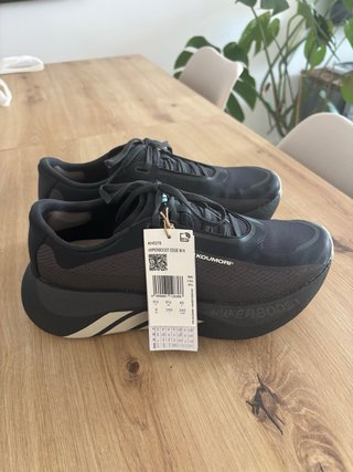 Zapatillas Adidas Hyperboost Edge Negras Azuladas