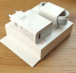 Cargador Rápido 120W para Xiaomi, POCO + Cable C