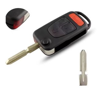 Carcasa llave Mercedes 4 botones