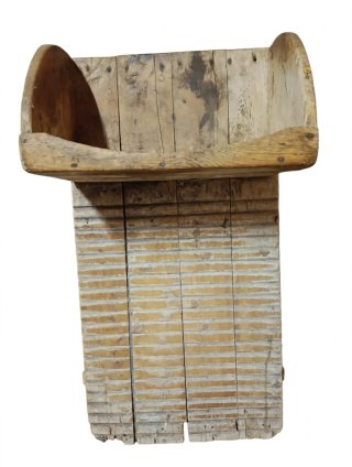 Tabla de lavar antigua de madera