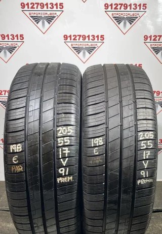205 55 17 V GOODYEAR RUEDA PREMIUM YA MONTADA