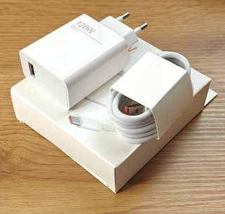 Cargador 120W Rápido para Xiaomi, POCO + Cable C