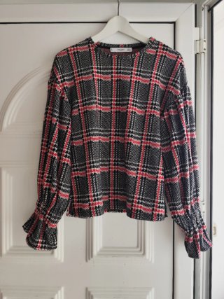 Camisa Mango Invierno Cuadros Talla XS