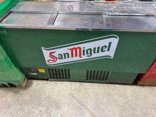 Botellero Refrigerador San Miguel Acero