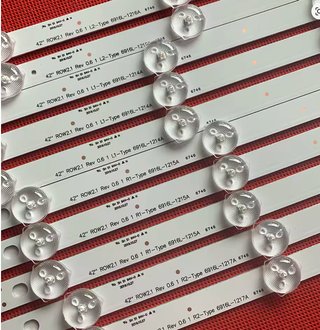 Tiras LED para TV LG 42 42LN575S, 42LA615V, 42LN57
