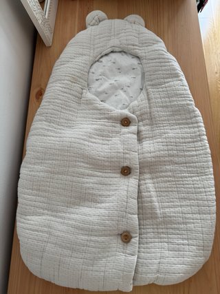 Saco para bebé con orejitas Zara Home