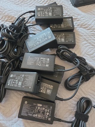 Cargadores HP 65W / 19.5 - 3.33a