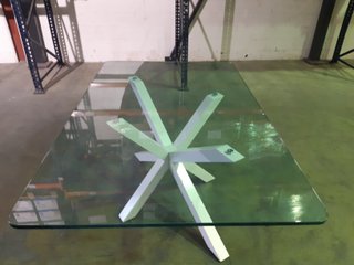 Mesa de Diseño Argo con Sobre de Cristal