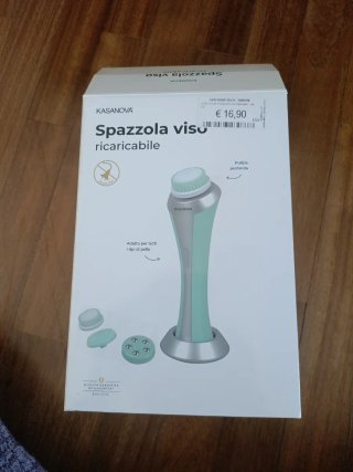 Spazzola viso ricaricabile Kasanova