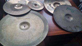 Batería Acústica Mapex Mars Pro y 5 Platos