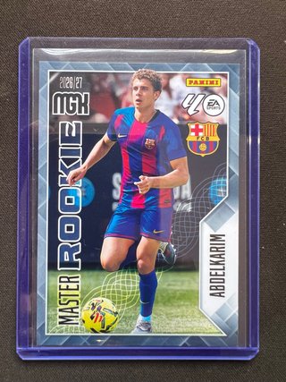 Carta Panini Master Rookie Abdelkarim