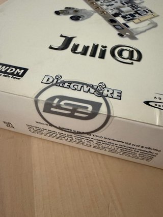 Tarjeta de Sonido ESI Juli@ 24-bit NUEVA!