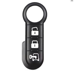Carcasa llave 3 botones Fiat 500 Panda Punto Bravo