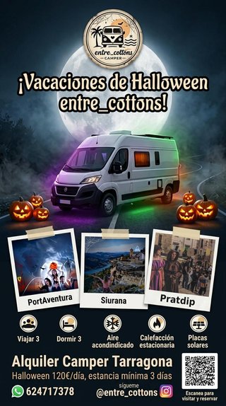 Alquiler Furgoneta Camper en Tarragona