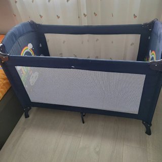 Cuna de Viaje Portátil Azul