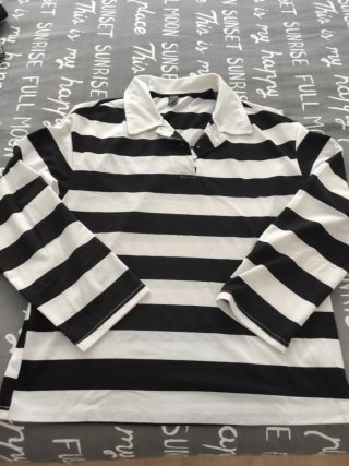 Camiseta Shein de Rayas mujer