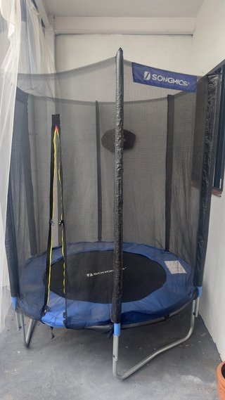 Cama elástica Songmics con red de seguridad