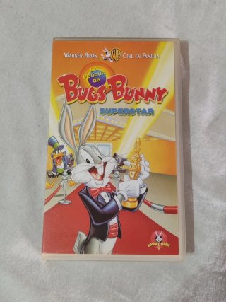 VHS Bugs Bunny Superstar