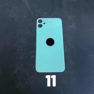 Cristallo posteriore per iPhone 11 Turchese