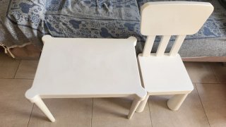 Mesa y Silla Infantil IKEA