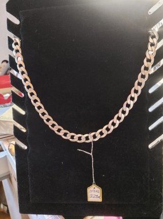 Cadena de Plata de Ley para Hombre