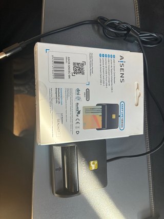 Lector de DNI electrónico Aisens USB-C