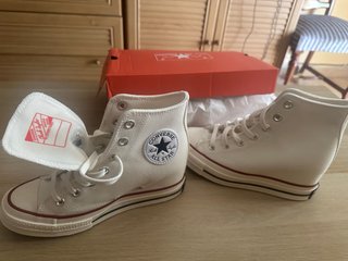 Zapatillas Converse Plataforma Blancas sin estrena