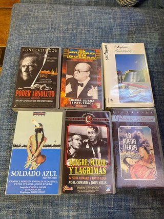 Pack 6 Películas en VHS