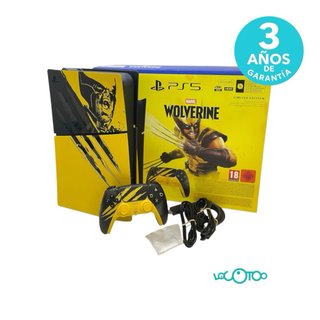 PS5 Slim Digital Wolverine Limited Edition