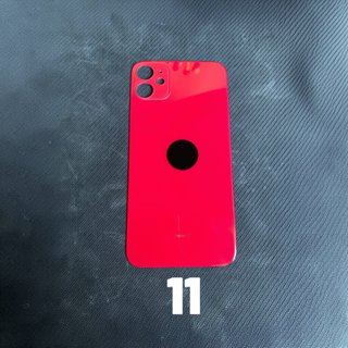 Cristallo posteriore rosso per iPhone 11