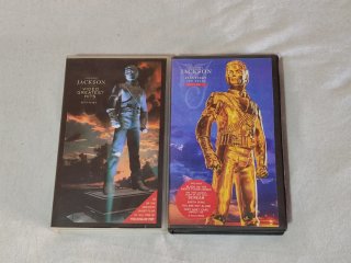 2 VHS Michael Jackson HIStory Vol. 1 y 2