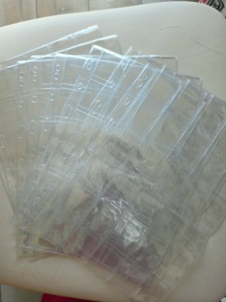 Hojas protectoras para monedas