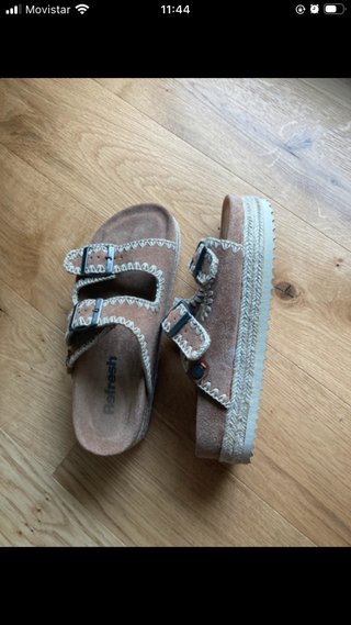 Sandalias Refresh Beige
