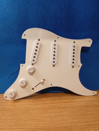 Golpeador Blanco para Guitarra Stratocaster