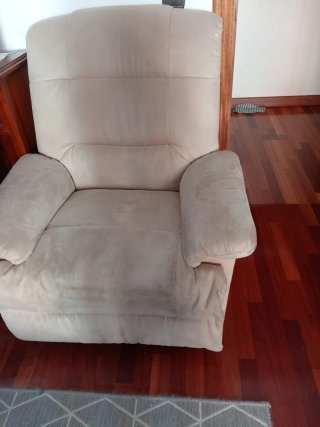 Sillón relax beige