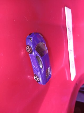 Coche miniatura lambo