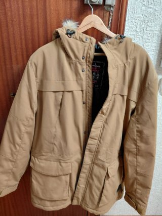 Abrigo de invierno Springfield Beige Talla XL