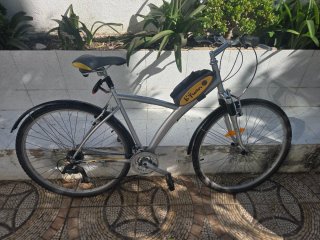 Bicicleta de Paseo B'Twin Gris