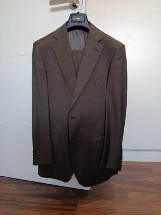 Traje Emidio Tucci Marrón Talla 42