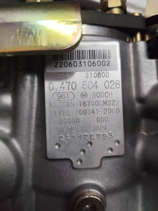 Bomba Inyectora Bosch Nissan 0470504028