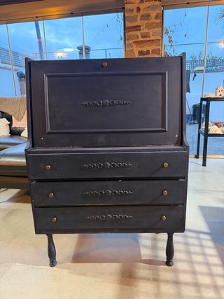 Secreter Vintage Negro azulado